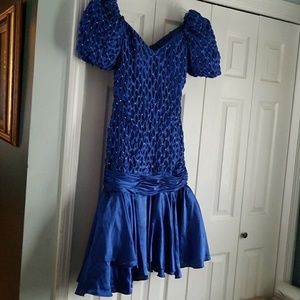 One of a kind designer party dress.